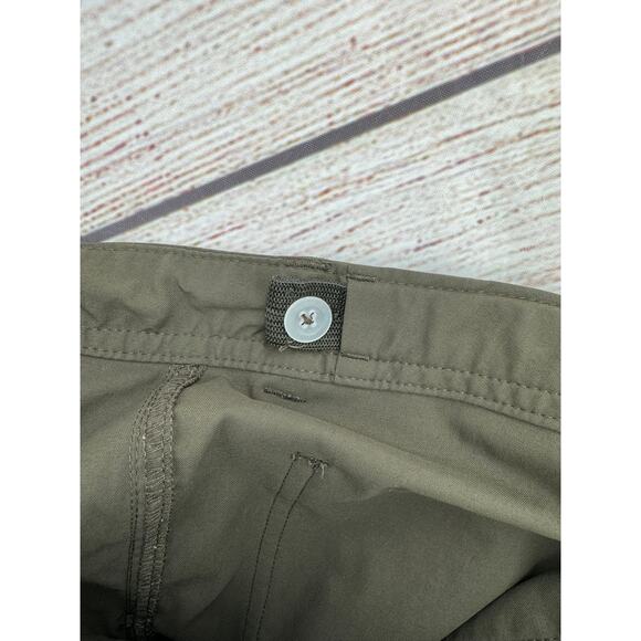 REI Co-Op Sahara Cargo Convertible Pants Youth Boys XL 18 Green Adjustable Waist - Picture 9 of 13